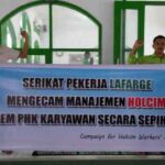 Les travailleurs de Lafarge Indonésie expriment leur vive solidarité avec leurs camarades de Holcim Indonésie 