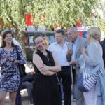 Participants waiting outside. PHOTO by Raman YERASHENIA, BITU