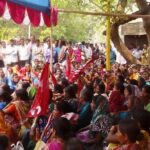 Indian unions take part in the 10 March All India protest action