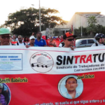 With the support of other organizations, Sintratucar organized a series of protests and a mass meeting of members at the factory gates on 17 December. 