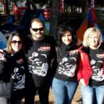 Members of CCOO demonstrate in 2017. Photo: CCOO