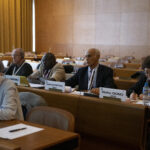 The meeting included representatives from all of IndustriALL's sectors. 
