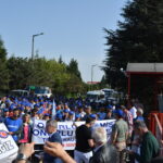 Workers stage protest at Yves Rocher’s subsidiary in Turkey, Kosan Kozmetik, which fired 85 workers for their trade union membership