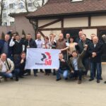 Union activists of ITUWA and AFW together